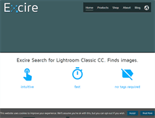 Tablet Screenshot of excire.com